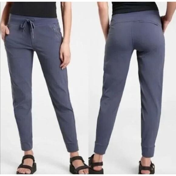 Athleta Headlands Hybrid Trek Jogger Medieval Violet Athletic 12 / Large - Picture 1 of 9